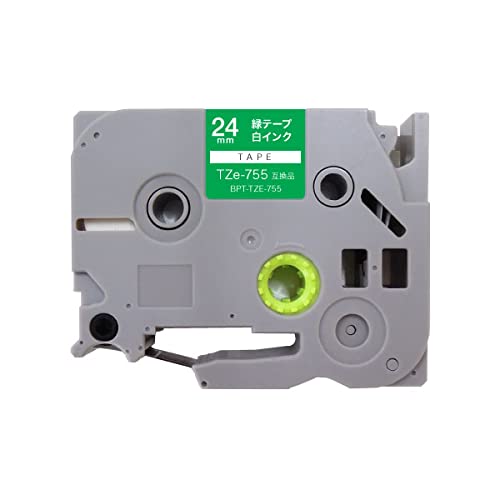 ブラザー用 ピータッチ 互換 テープ TZe-755 ラベルカートリッジ 24mm ピータッチキューブ対応