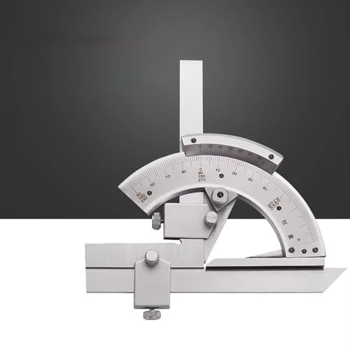 Buscador de ángulos protractor universal precisión 0-320° miniatura 2