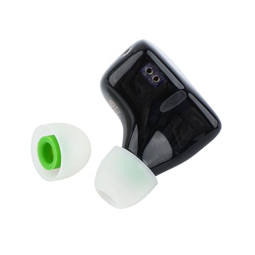 Image of Linsoul Kiwi Ears Flex Earbud Tips, Replacement Silicone IEM Tips, 3 Pairs, S /M /L Size, for KZ ZS10 Pro 2, SuperMix 4,Hype4,Orchestra Lite, Cadenza Wired /Wireless Earphones (Green)