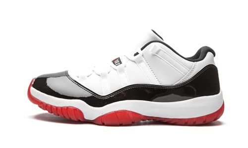 Air Jordan 11 Retro Low in White, University Red, Black by Nike2