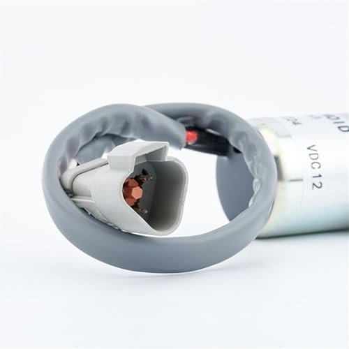 Solénoïde d'arrêt 12V 41-6383 robuste conçu pour génératrice industrielle - 4