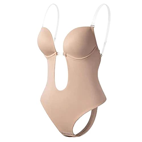 Linsition Sujetador sin espalda para mujer - Body Shapers sin espalda Body Tanga, sujetador moldeador de cuerpo sin espalda para fiestas, bodas y citas Cover