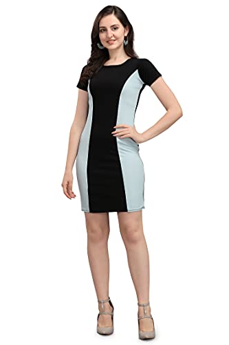Image of PURVAJA Women's Bodycon Knee Length Dress(Lucy-111-112-113-114)