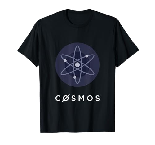 cosmos Logo Icono Criptomoneda Ropa Crypto ATOM Camiseta