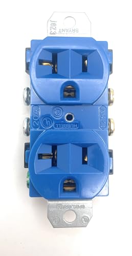 Miller 262486 Rcpt, Str Dx Grd 2P3W 20A 125V *5-20R (Blue)
