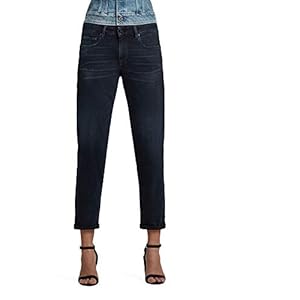 G-Star Kate damesjeans, lage boyfriend, blauw, vintage Azure W25-W33, stretchjeans, 99% katoen