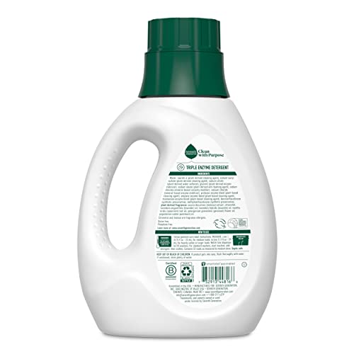 Seventh Generation Concentrated Laundry Detergent, Fresh Lavender Scent, 40 Oz, Pack Of 2 (106 Loads) #TOP1