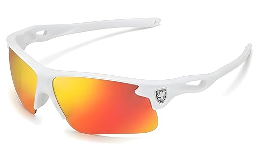 Image of Roshfort Sports Non Polorized Sunglasses UV Protection Sunglass for Men & Women Cycling Running Driving Fishing Multi Shade Glasses ITALIC (Size -Medium)