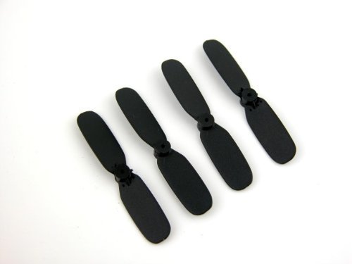 TM Set of Four Replacement Tail Props (Qty 4) for Syma S107 (S105) Mini Indoor Co-Axial Metal Body Frame & Built-in Gyroscope RC Remote Controlled Helicopter