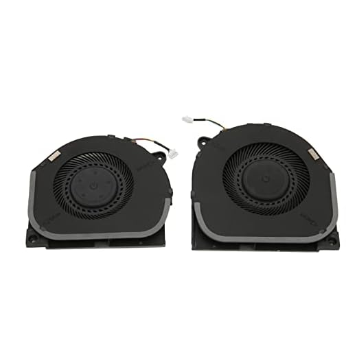 Ventilador de Resfriamento Y7000, Ventilador de Resfriamento para Laptop de 4 Pinos, Leve, Durável e Fácil de Instalar para Y7000 (Ventilador de CPU e GPU)