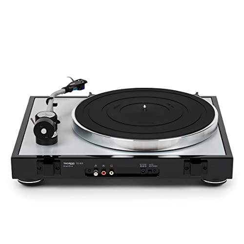 Thorens TD 403 DD Tourne-disque Noir brillant - Les Beatles, Paul McCartney, John Lennon, RIngo Starr, George Harrison Thorens TD 403 DD Tourne-disque Noir brillant – Image 5