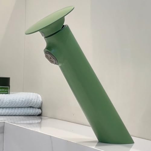 Mitigeur de lavabo monotrou commande levier eau chaude froide robinet vasque