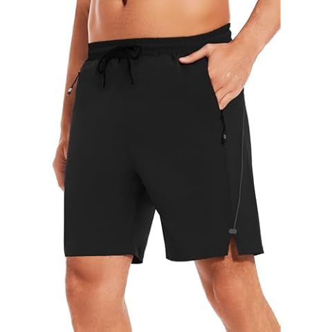 SIHOHAN Men's 7" Quick Dry Running Shorts Cover