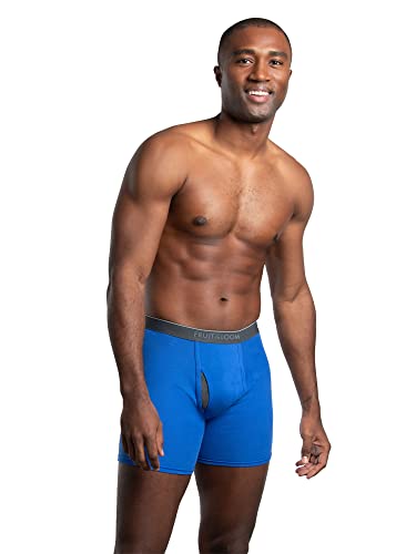 Image of Fruit of the Loom Men's Coolzone Boxer Briefs, Moisture Wicking & Breathable
