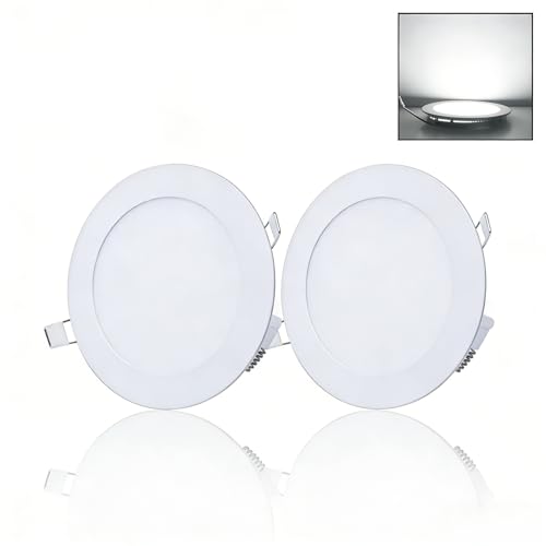 Kit spot encastré LED 18W ultramince rond 220mm avec transformateurs blanc froid