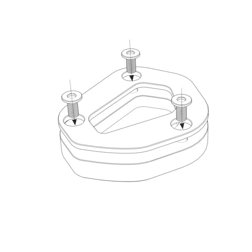 Extension béquille latérale NT700V support haute résistance - 7