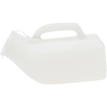 Talent Star Urinals for Men 1200 ML Male Urinal with Lid Reusable Plastic Men Elderly Urinal Accessories for Home Urinals for Men with Lid Urinal Bottle Plastic Bottles White