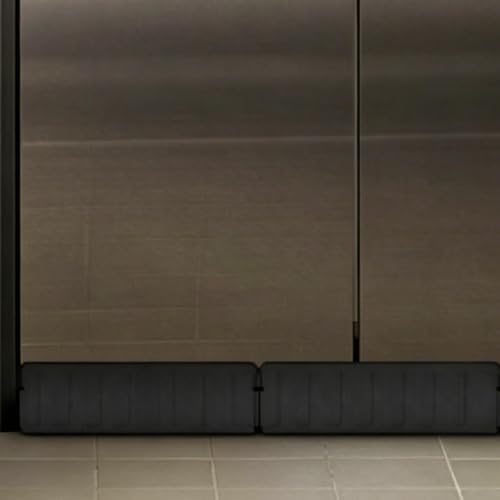 Bloqueador bajo sofá negro y elástico: barrera protectora para muebles y mascotas 4
