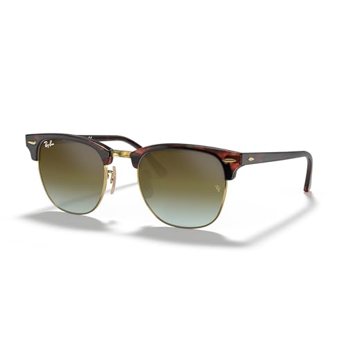 Image of Ray-Ban RB3016 CLUBMASTER Sunglasses For Men For Women + BUNDLE with Designer iWear Eyewear Care Kit