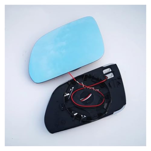 Miroir rétroviseur bleu anti-éblouissement avec clignotant LED