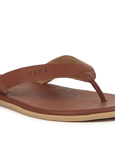 Image of US Polo Association Men's Leather Sandals and Floaters