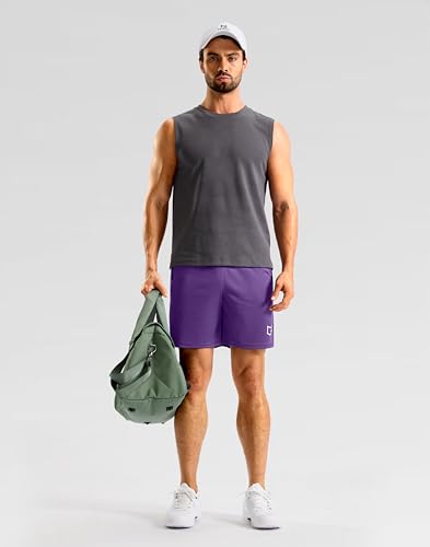 Image of G Gradual Men's Gym Workout Shorts Zipper Pockets 5 inch / 7 inch Quick Dry Breathable Runing Athletic Short for Men