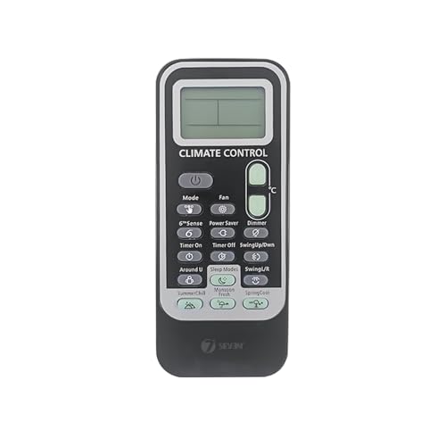 7SEVEN® Compatible for Whirlpool Ac Remote Original 192 Model Suitable Inverter and Non Inverter Air Conditioner Series 1 1.5 2 Ton Split and Window Remote Climate Control discount deal