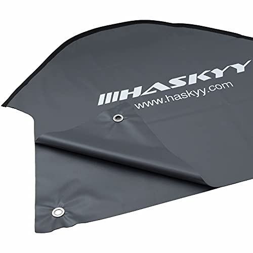 Deichselabdeckung I 90 x 60 cm I Wasserdicht I Deichselhaube für Anhänger Wohnwagen I LKW-Plane I Universal Deichselschutzhülle Anhängerkupplung Abdeckung