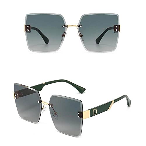 Lunettes de soleil sans monture légères anti-éblouissement pour soulager la fatigue oculaire