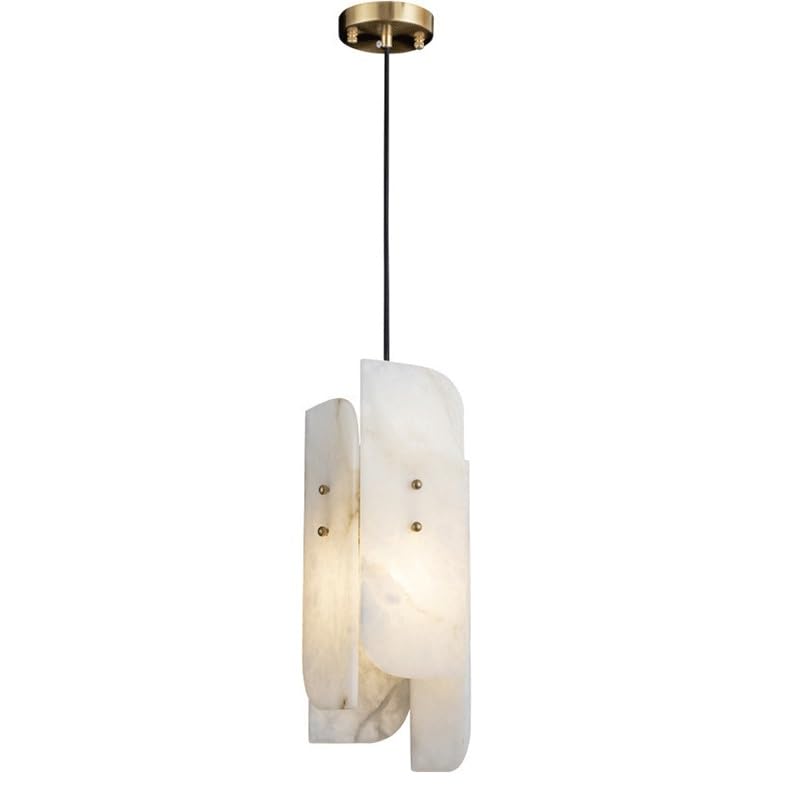Lampe suspension marbre E27 variable 3 couleurs pour salle à manger