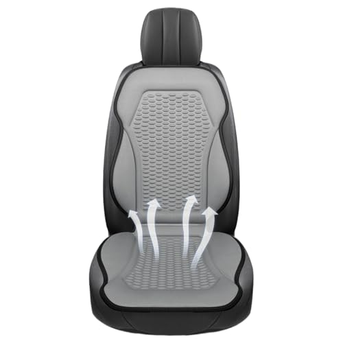Funda de asiento de refrigeración contra el calor y el dolor lumbar en el coche