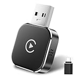 2026 Wireless Carplay & Android Auto Adapter 2-in-1, 2.4+5.0 GHz WiFi CarPlay Adapter, Plug and Play, 5.0 Bluetooth Stabile Verbindung, USB C/A, Kompatibel Mit Phone IOS 10+ Und Android 11+ (2)