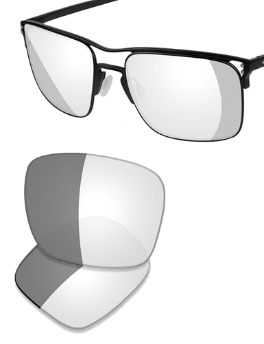 Image of SAUCER Premium Replacement Lenses & Nosepads for Oakley Holbrook Ti OO6048 | UV400 Protection, Anti-Scratch, Precise Fit