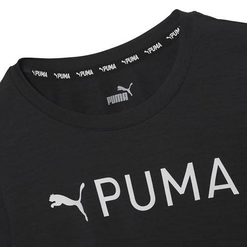 PUMA Girls' Active Essentials Short Sleeve Performance T-Shirt3