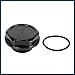 TUCKBOLD Black Aluminum Alloy Gas Oil Filler Plug Cover Engine Fuel Tank Cap for Toyota Stylish Design Automotive Parts