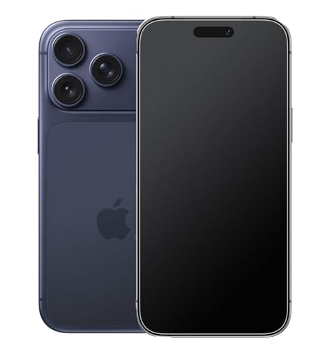 Image of FabeKee Matte Tempered Glass Screen Protector compatible with iPhone 15 Pro Anti-Glare Finish (6.78 Inch) With Edge-to-Edge Protection Coverage and Easy Installation Kit