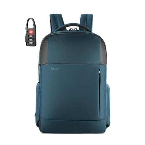 Mochila Masculina Premium Anti Roubo Bolsa Para Notebook 15.6' Resistente a Água Saída USB Viagem Trabalho Com Cadeado - TIGERNU