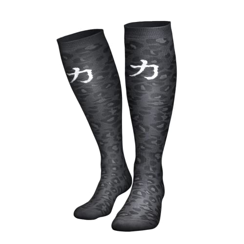Strength Shop Calze a Compressione Sportive per Uomo & Donna, 1 Paio, Taglia Unica (39-48.5), Calzini Traspiranti e Assorbenti per Sollevamento Pesi, Stacco da Terra & Altro