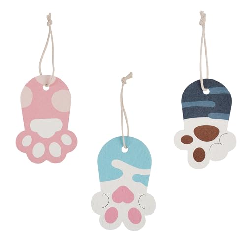 Hezhou 3 Pièces Eponge Vaisselle Eponges Vaisselles éponges à récurer en Forme de Chat Porte-éponge en céramique Multi-Usage pour Cuisine, Fruits,...