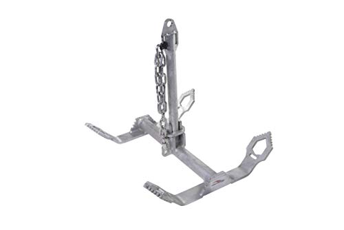 Fish Fighter Boat Anchor - 32 LB | Folding Galvanized Breakaway River Boat Anchor | Columbia River Edition