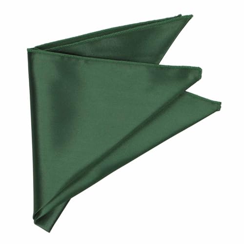 Image of tiemart Solid Color Pocket Squares for Men | For Suits, Perfect for Wedding Parties, 12 x 12 inch / 30 x 30 cm