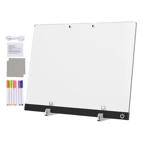 Tableau d'écriture LED pour enfants pour dessiner sans gaspiller de papier à la maison