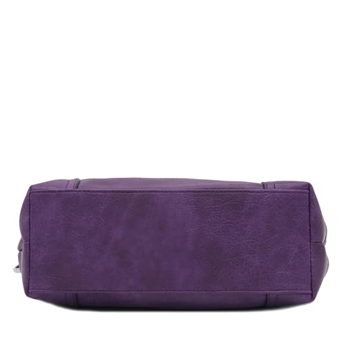 Image of Hobo Shoulder Bag with Big Snap Hook Hardware