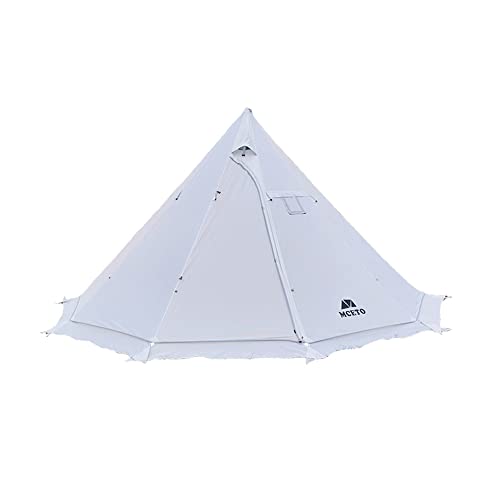 Tipi Hot Tent con Estufa Retardante para 5-8 Personas