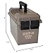 MTM ACC45 Ammo Can Combo, Holds 700 Rounds, Bulk Ammo Storage, Stackable, USA Made, Dark Earth