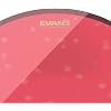 Evans Drum Heads - Hydraulic Red Tom Drumhead, 12 Inch