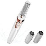 Electric Foot Callus Remover, Electronic Foot File, Portable Electric Callus Remover for Feet, Pedicure Tools for Dead Skin Calluses (White)