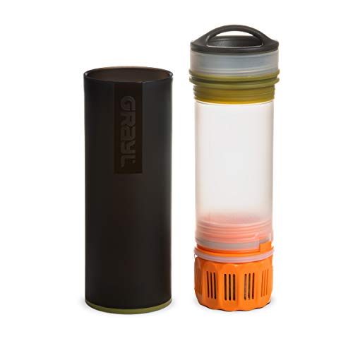 GRAYL Ultralight Water Purifier [+ Filter] Bottle (Camo Black) - Thumbnail 4