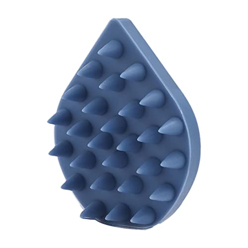 Ipetboom 1Pieza Masaje De Silicona Forma Para Champú y Lavado De Pelo Portátil y Conveniente Para Ergonomico