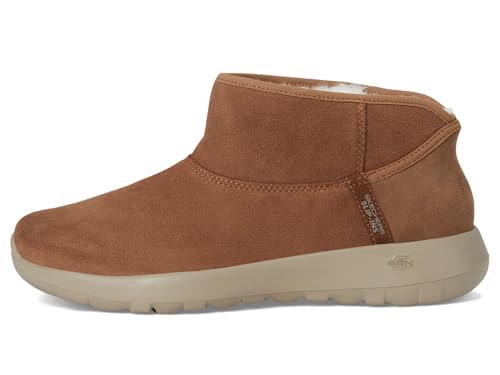 Skechers SKECHERS, Womens, On-The-Go Joy - Always Cozy Hands Free Slip-Ins, Chestnut, 10, B - Medium